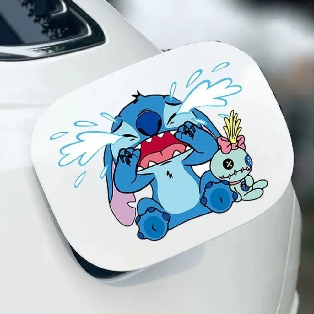 Stitch character Car Decal